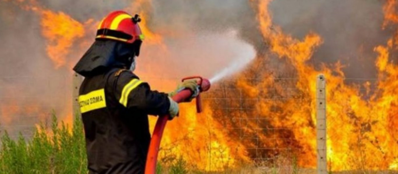 Ξέσπασε πυρκαγιά στη Ζάκυνθο στην περιοχή Βολίμες